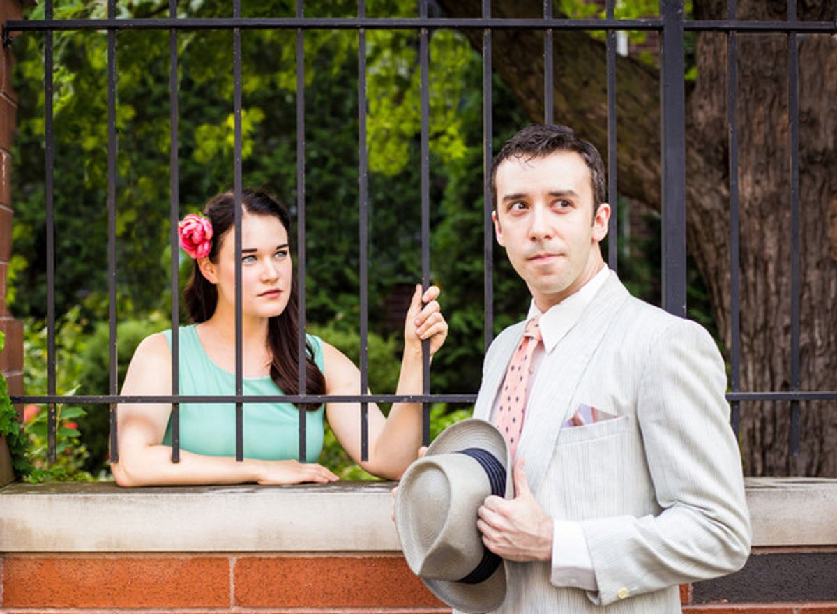 Emily Goldberg and Brian Fimoff at 