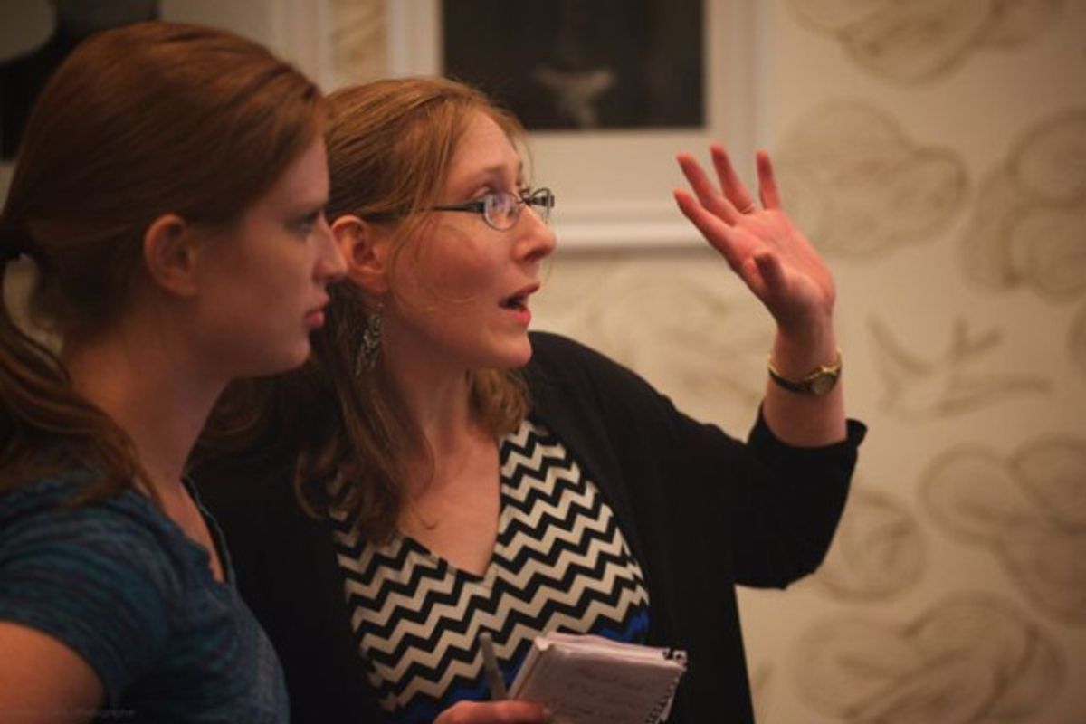 Lacy Riley and Kit Goldstein Grant at 