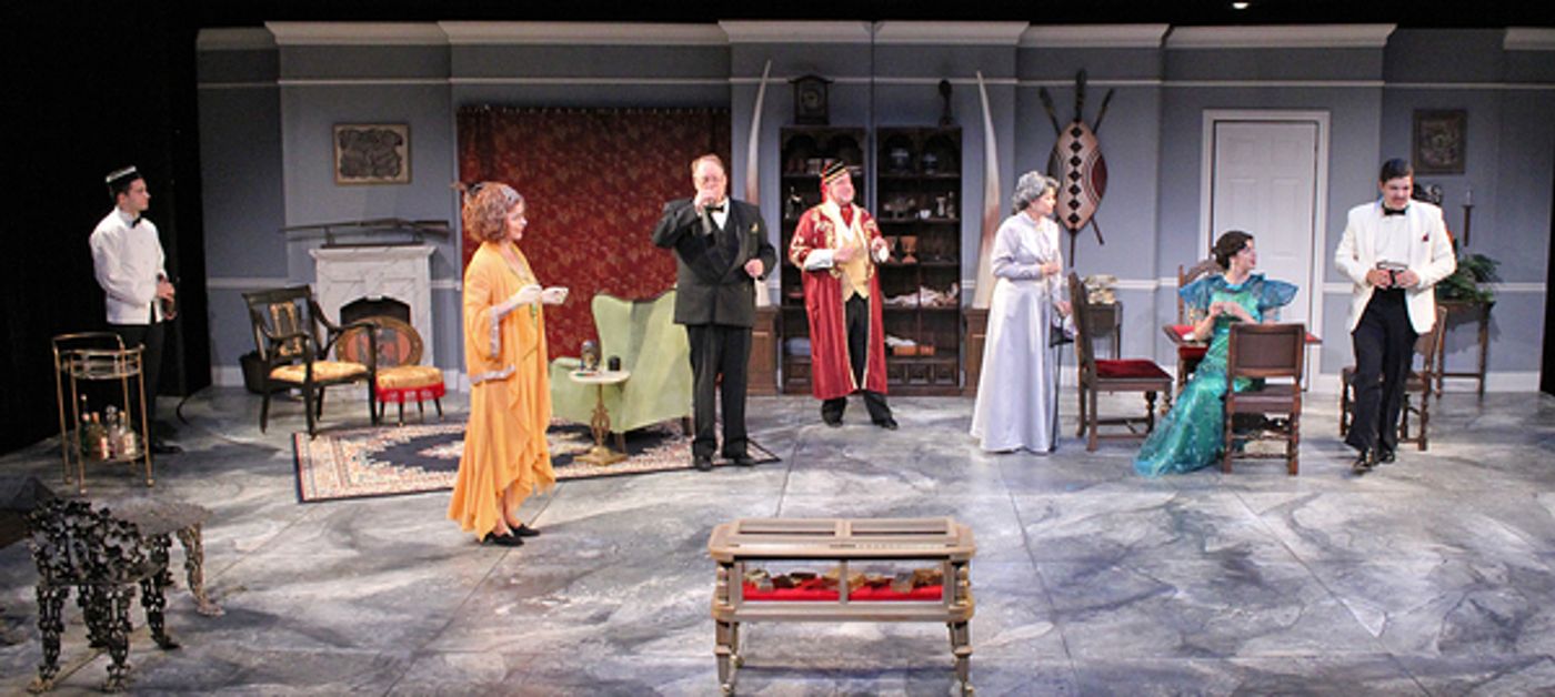 Photo Flash: First Look at Agatha Christie's CARDS ON THE TABLE at Cortland Rep Photo Flash: First Look at Agatha Christie's CARDS ON THE TABLE at Cortland Rep Image