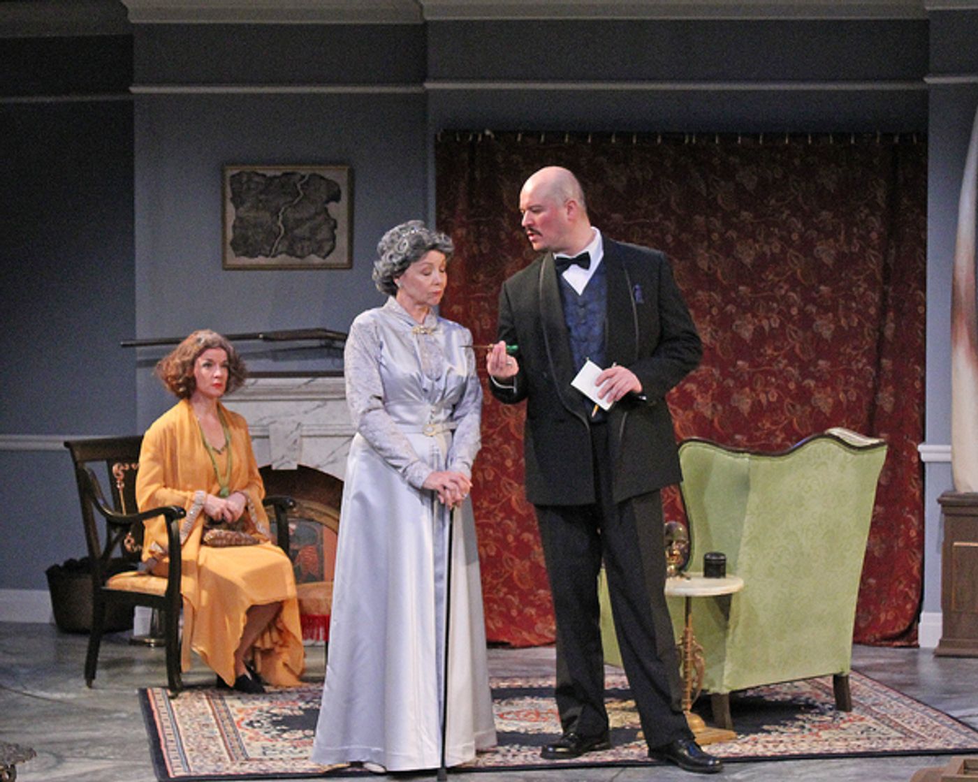 Photo Flash: First Look at Agatha Christie's CARDS ON THE TABLE at Cortland Rep Photo Flash: First Look at Agatha Christie's CARDS ON THE TABLE at Cortland Rep Image