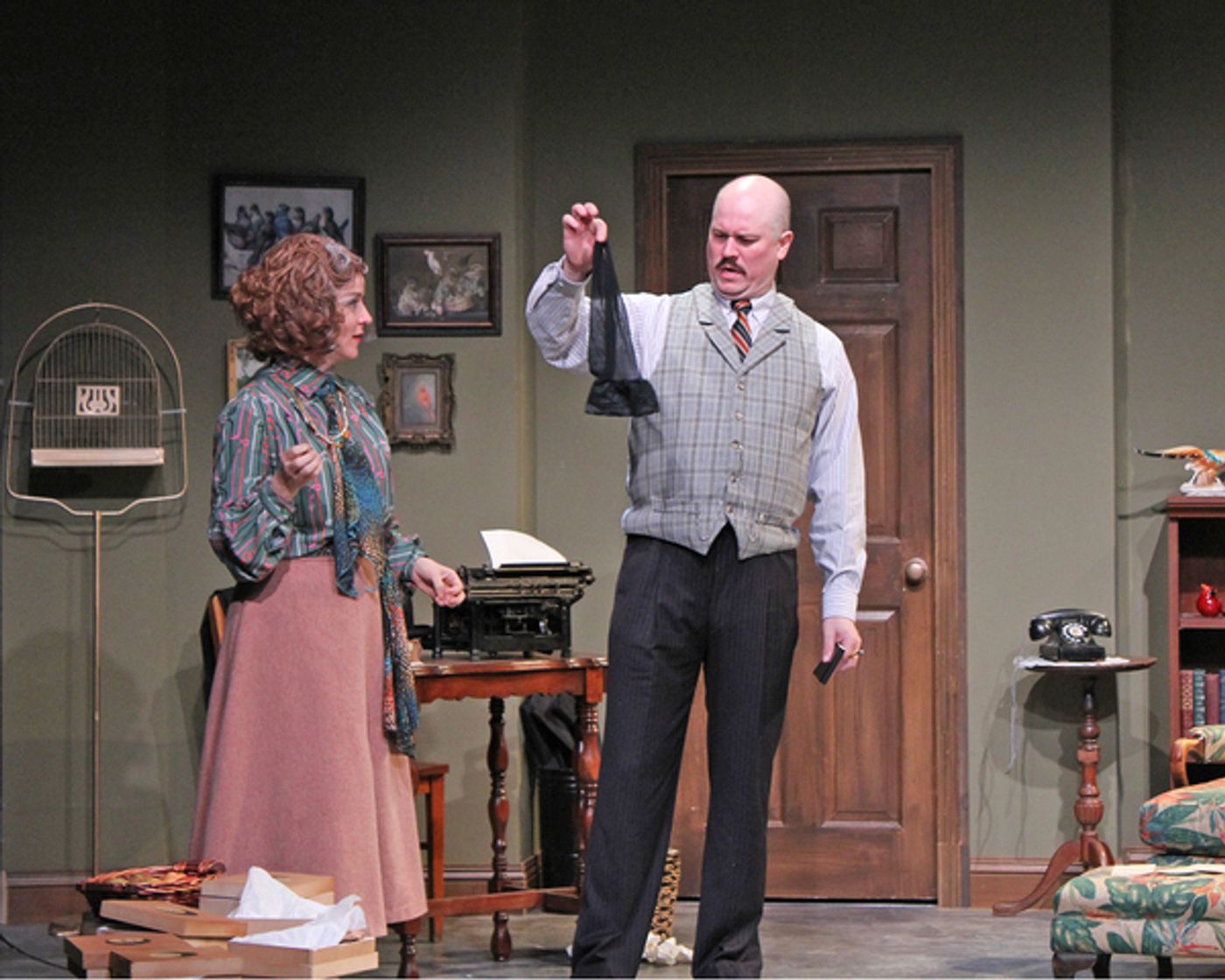 Photo Flash: First Look at Agatha Christie's CARDS ON THE TABLE at Cortland Rep Photo Flash: First Look at Agatha Christie's CARDS ON THE TABLE at Cortland Rep Image