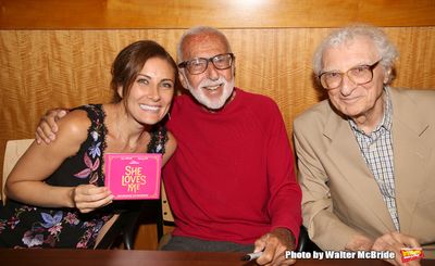Laura Benanti, Joe Masteroff and Sheldon Harnick  Photo