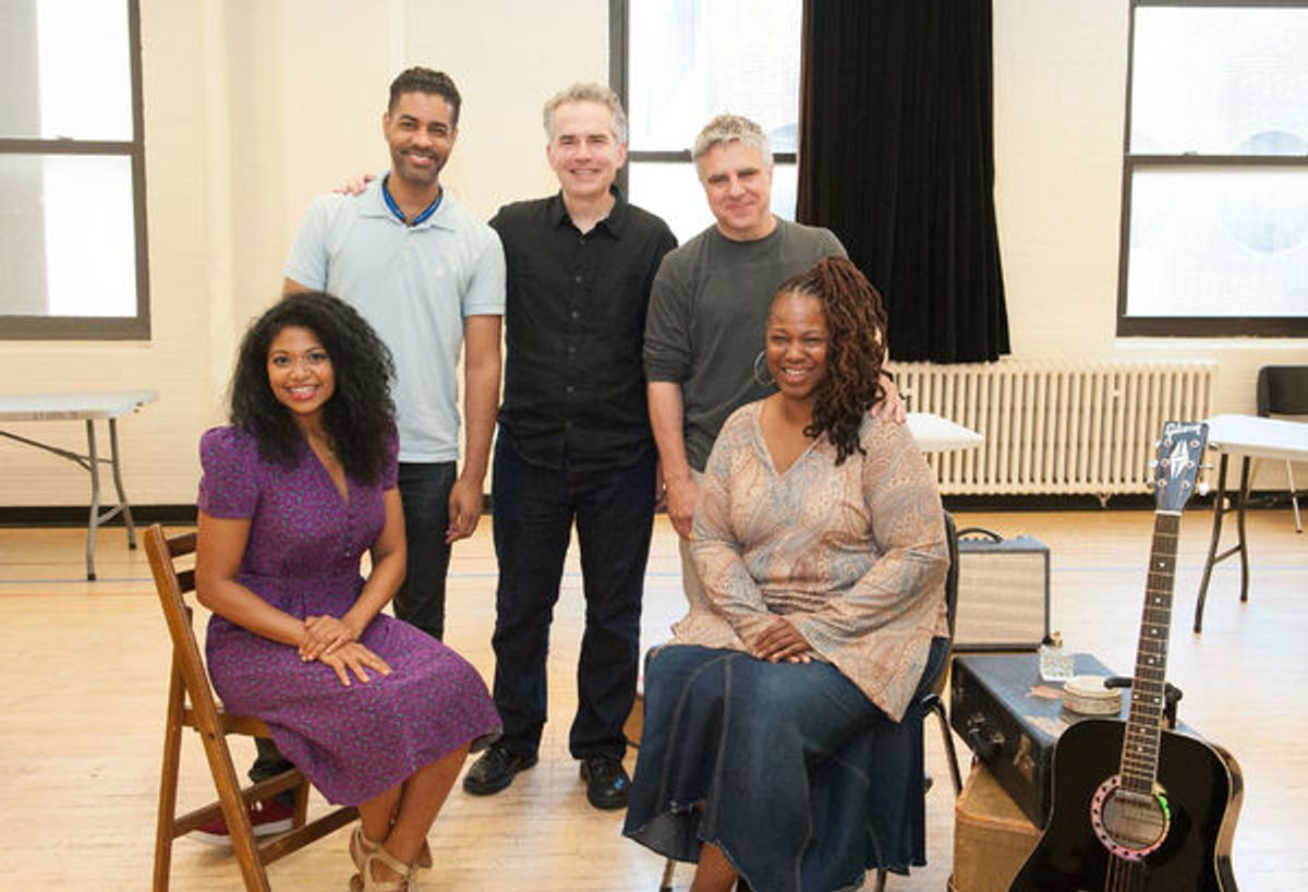 Rebecca Naomi Jones, Jason Michael Web, George Brant,  Neil Pepe and Kecia Lewis at 