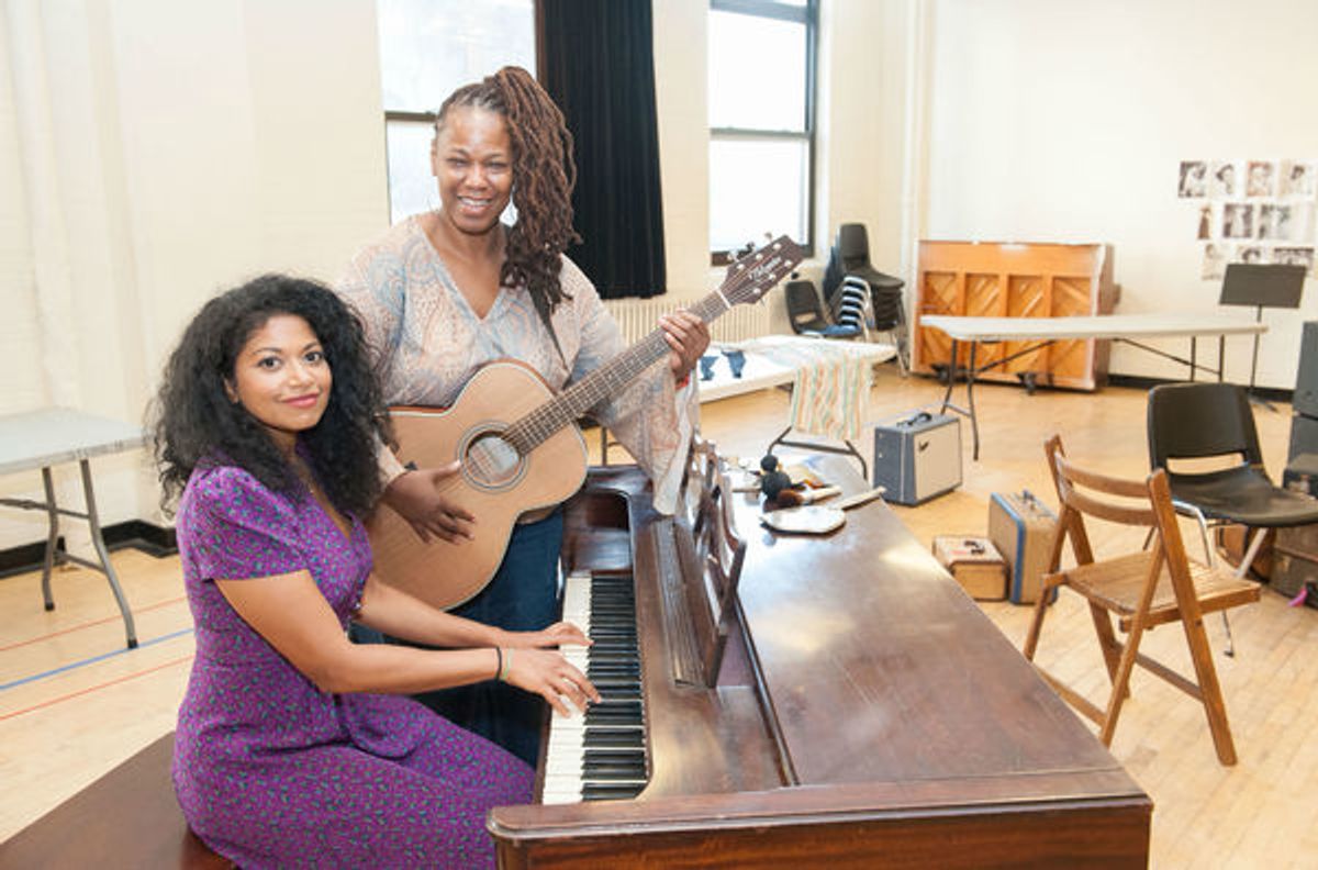 Rebecca Naomi Jones and Kecia Lewis at 