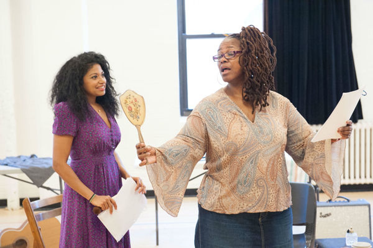 Rebecca Naomi Jones and Kecia Lewis at 