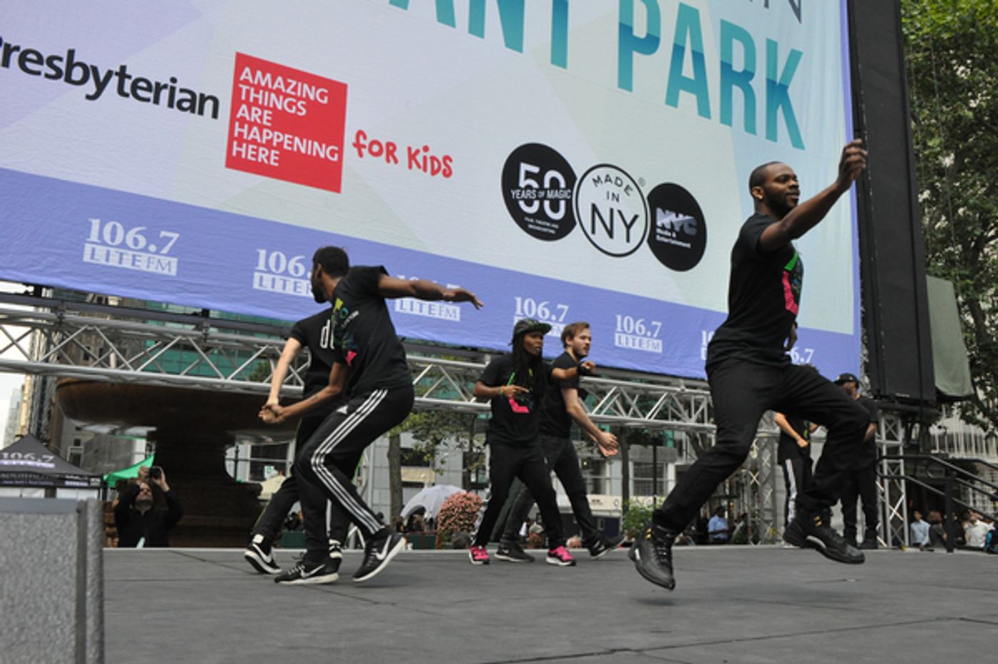 Photo Coverage: HOLIDAY INN, AN AMERICAN IN PARIS & More Perform at Broadway in Bryant Park!  Image