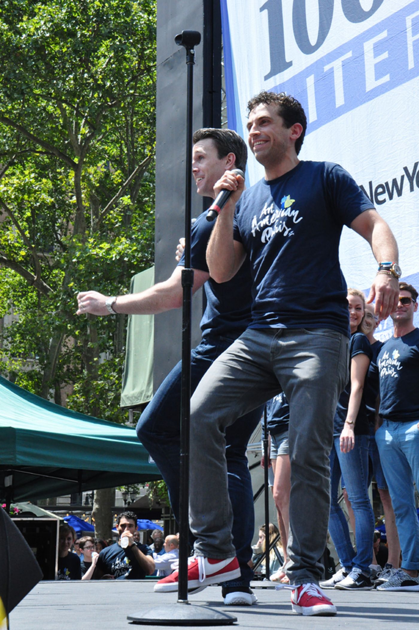 Photo Coverage: HOLIDAY INN, AN AMERICAN IN PARIS & More Perform at Broadway in Bryant Park!  Image