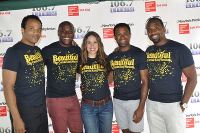 James Harkness, Douglas Lyons, Chilina Kennedy, Alan Wiggins and Dashaun Young Photo