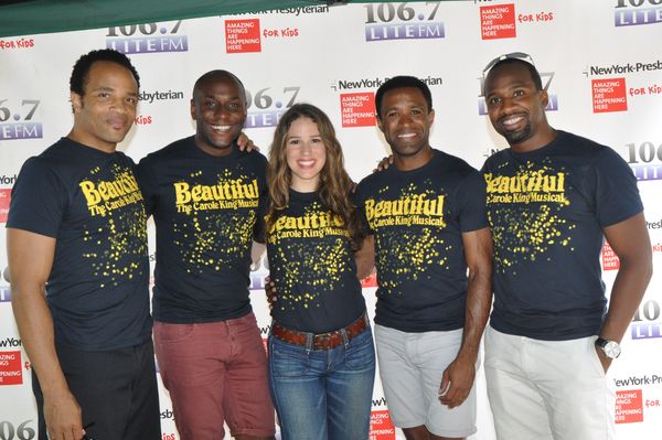 James Harkness, Douglas Lyons, Chilina Kennedy, Alan Wiggins and Dashaun Young Photo