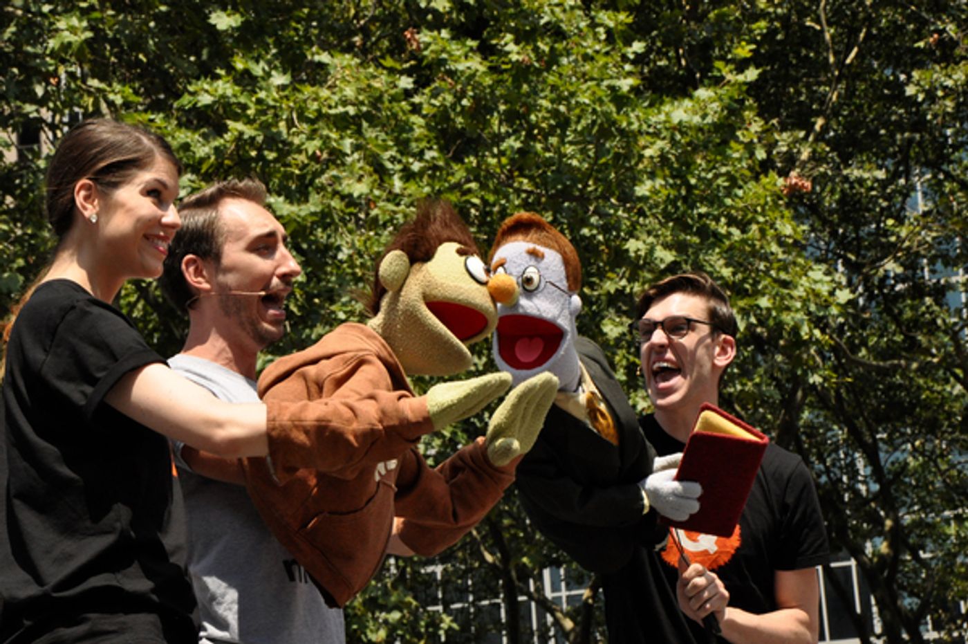 Photo Coverage: HOLIDAY INN, AN AMERICAN IN PARIS & More Perform at Broadway in Bryant Park!  Image
