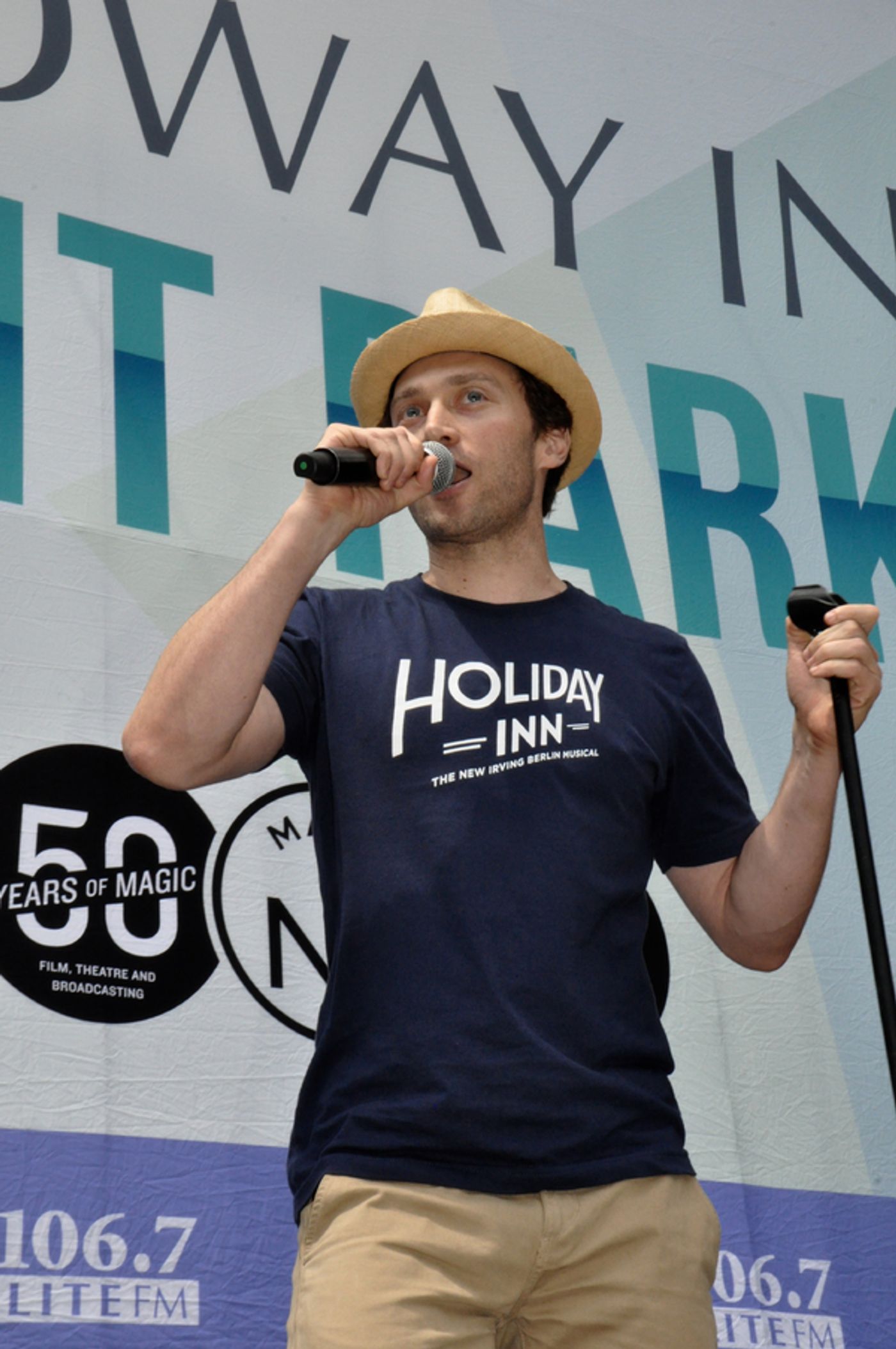 Photo Coverage: HOLIDAY INN, AN AMERICAN IN PARIS & More Perform at Broadway in Bryant Park!  Image