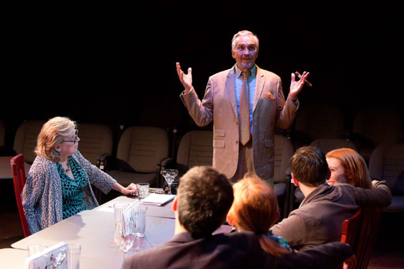 Photo Flash: THE BIG MEAL at Mad Cow Theatre  Image