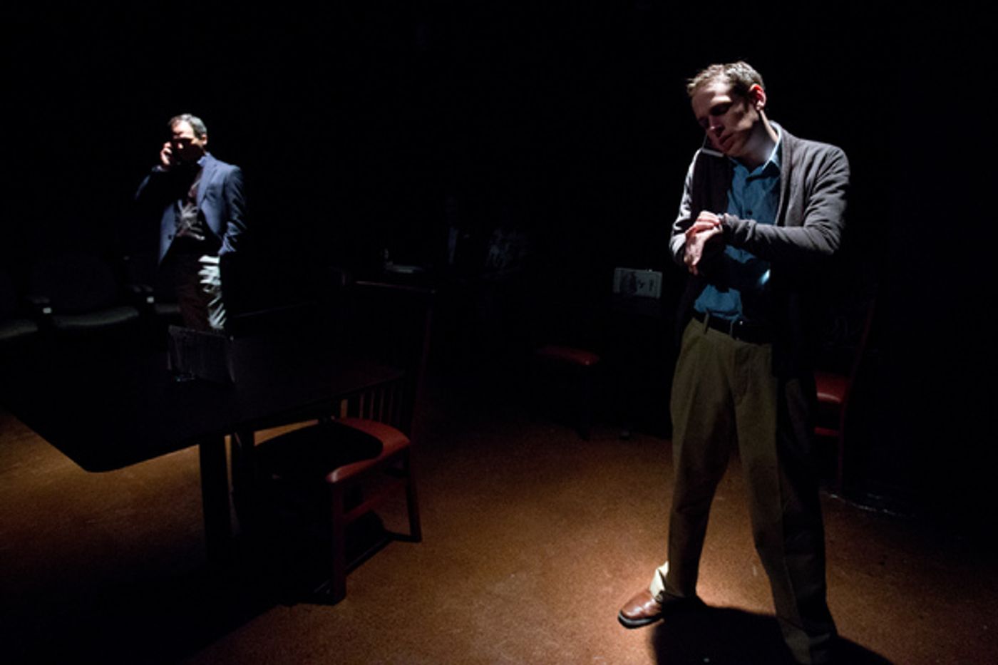 Photo Flash: THE BIG MEAL at Mad Cow Theatre  Image