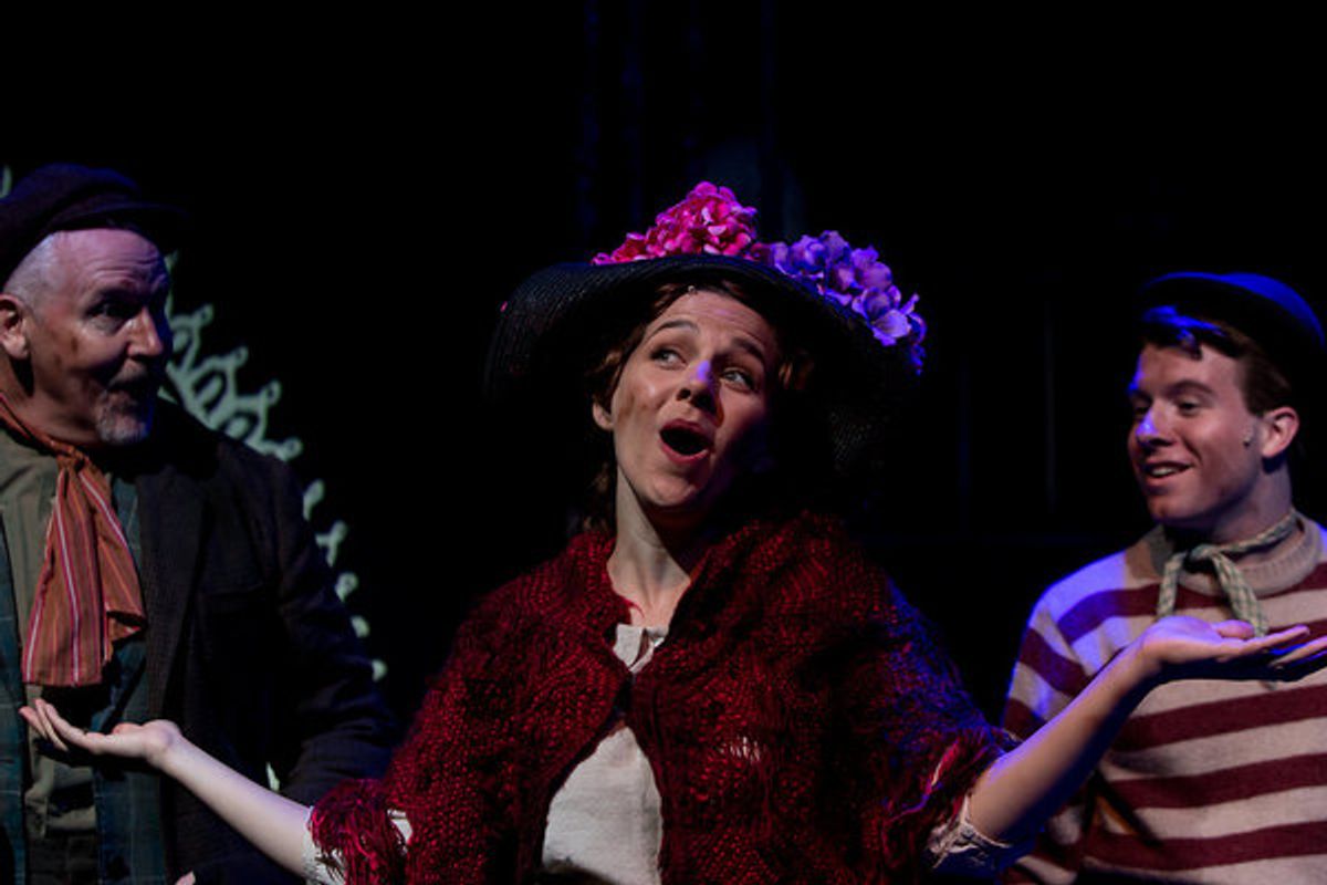 Jessica Grove and Company at First Look at Jessica Grove, Daniel Gerroll and More in MY FAIR LADY Directed by Tony Walton