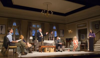 Jason Danieley, Kerry BishÃ©, Richard Poe, Stephen Kunken, Roe Hartrampf, Deborah R Photo