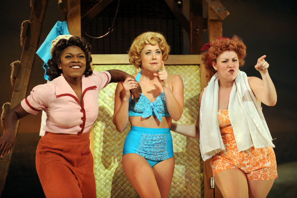 Nkeki Obi-Melekwe, Erika Henningsen and Mara Newbery at 