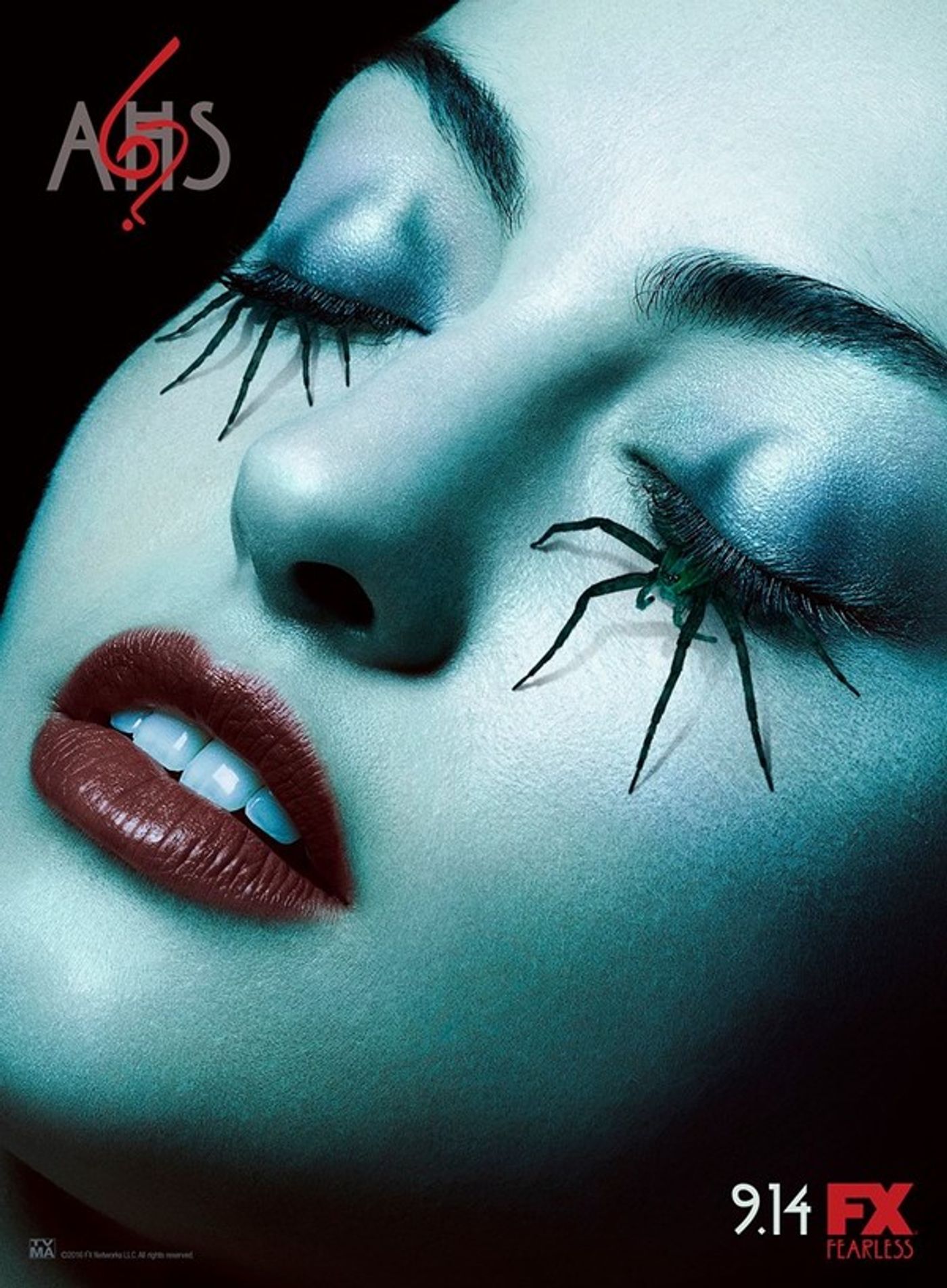 Photo Flash: AMERICAN HORROR STORY Season 6 Poster Weaves More of the Web Photo Flash: AMERICAN HORROR STORY Season 6 Poster Weaves More of the Web Image