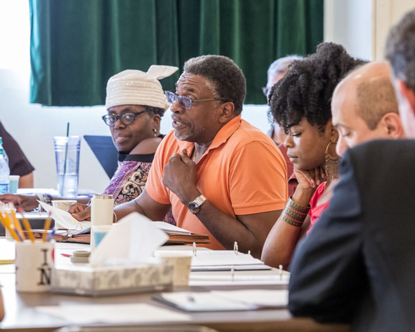 Photo Flash: First Look at Lillias White, Phylicia Rashad, Keith David and More in Rehearsal for MA RAINEY'S BLACK BOTTOM in L.A.  Image
