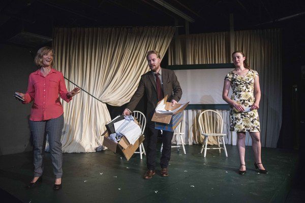 Susie Griffith, Nathan Eric Slate, and Suzanna Ziko in Brief Selection by Ken Urban Photo