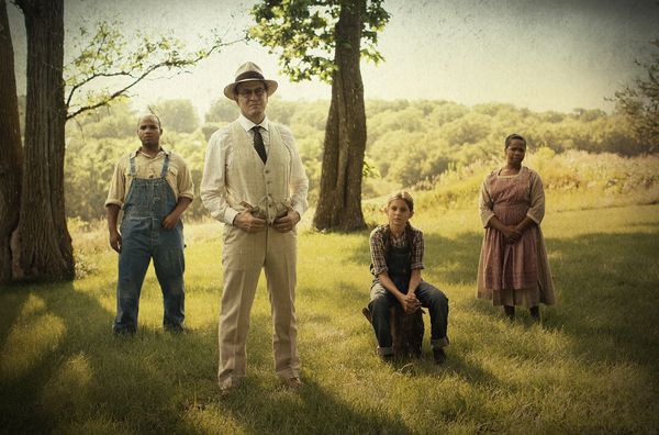 Raydell Cordell III (Tom Robinson), Thomas Becker (Atticus Finch), Chloe Irwin (Scout Photo