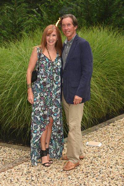 Nicole Miller and husband Kim Taipale\photo by Rob Rich/SocietyAllure.com  Photo