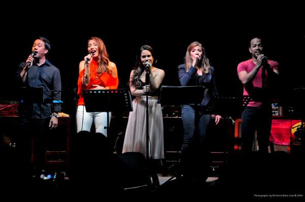 Raul Montesa, Tricia Canilao-Buser, Tanya Manalang, Pinky Amador, Ariel Reonal Photo