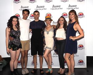 Danielle Kay, Alex Sanchez, Nick Gardner, Brittany Bentley, Lacey Beegun, and Hayley  Photo