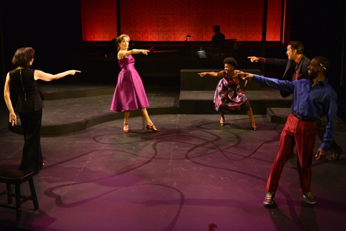 Barbara Walsh; Wendy Waring; Nyah Macklin; Jack Donahue & Chris Pittman at 