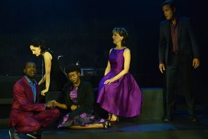 Chris Pittman; Barbara Walsh; Nyah Macklin; Wendy Waring & Jack Donahue  Photo