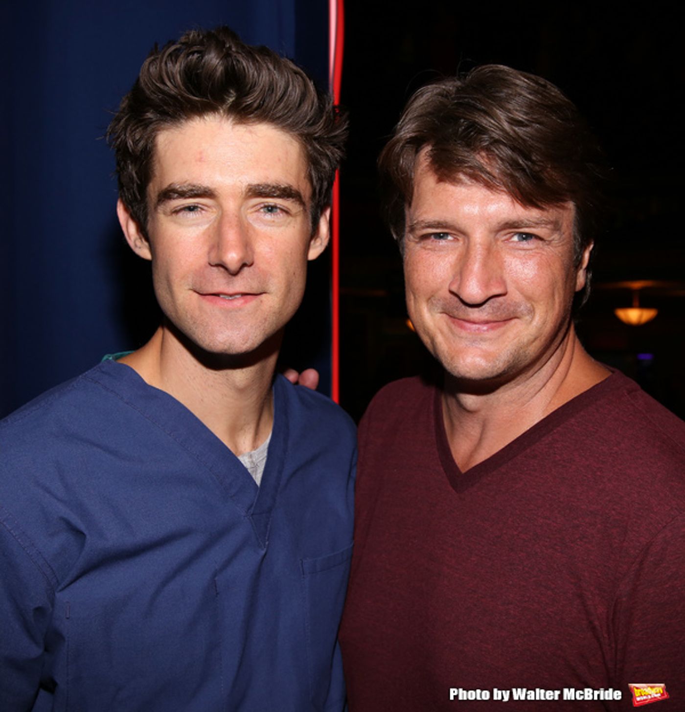 Photo Coverage: Original Dr. Pomatter Nathan Fillion Visits WAITRESS! Photo Coverage: Original Dr. Pomatter Nathan Fillion Visits WAITRESS! Image