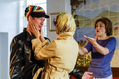 Andy Cryer, Rachel Caffrey, Louise Shuttleworth Photo