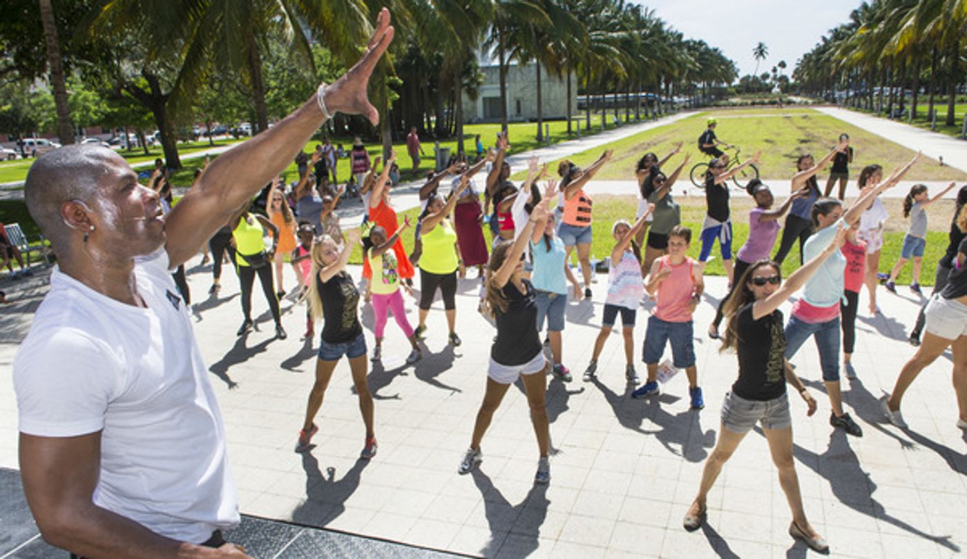 Photo Flash: Miami City Ballet Grooves at First Annual National Dance Day Celebration Photo Flash: Miami City Ballet Grooves at First Annual National Dance Day Celebration Image