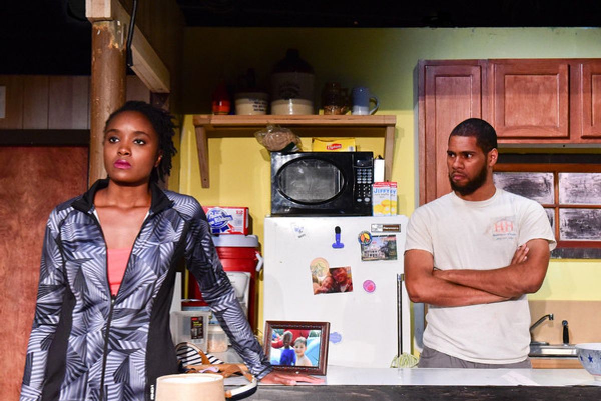 Kiki Layne and Jeffery Owen Freelon Jr. at 