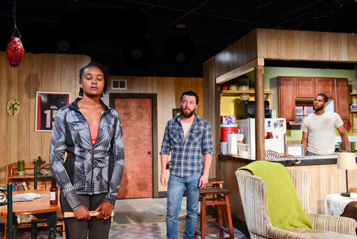 Kiki Layne, Evan Linder and Jeffery Owen Freelon Jr. at 