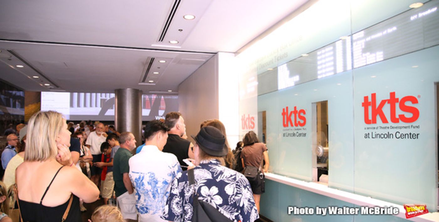 Photo Coverage: New TKTS Booth Pops Up at Lincoln Center Photo Coverage: New TKTS Booth Pops Up at Lincoln Center Image