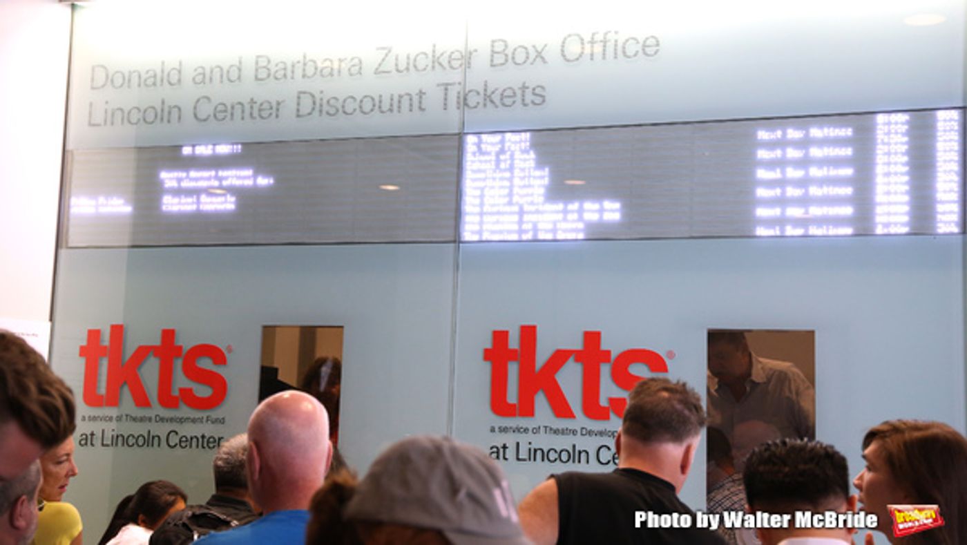 Photo Coverage: New TKTS Booth Pops Up at Lincoln Center Photo Coverage: New TKTS Booth Pops Up at Lincoln Center Image