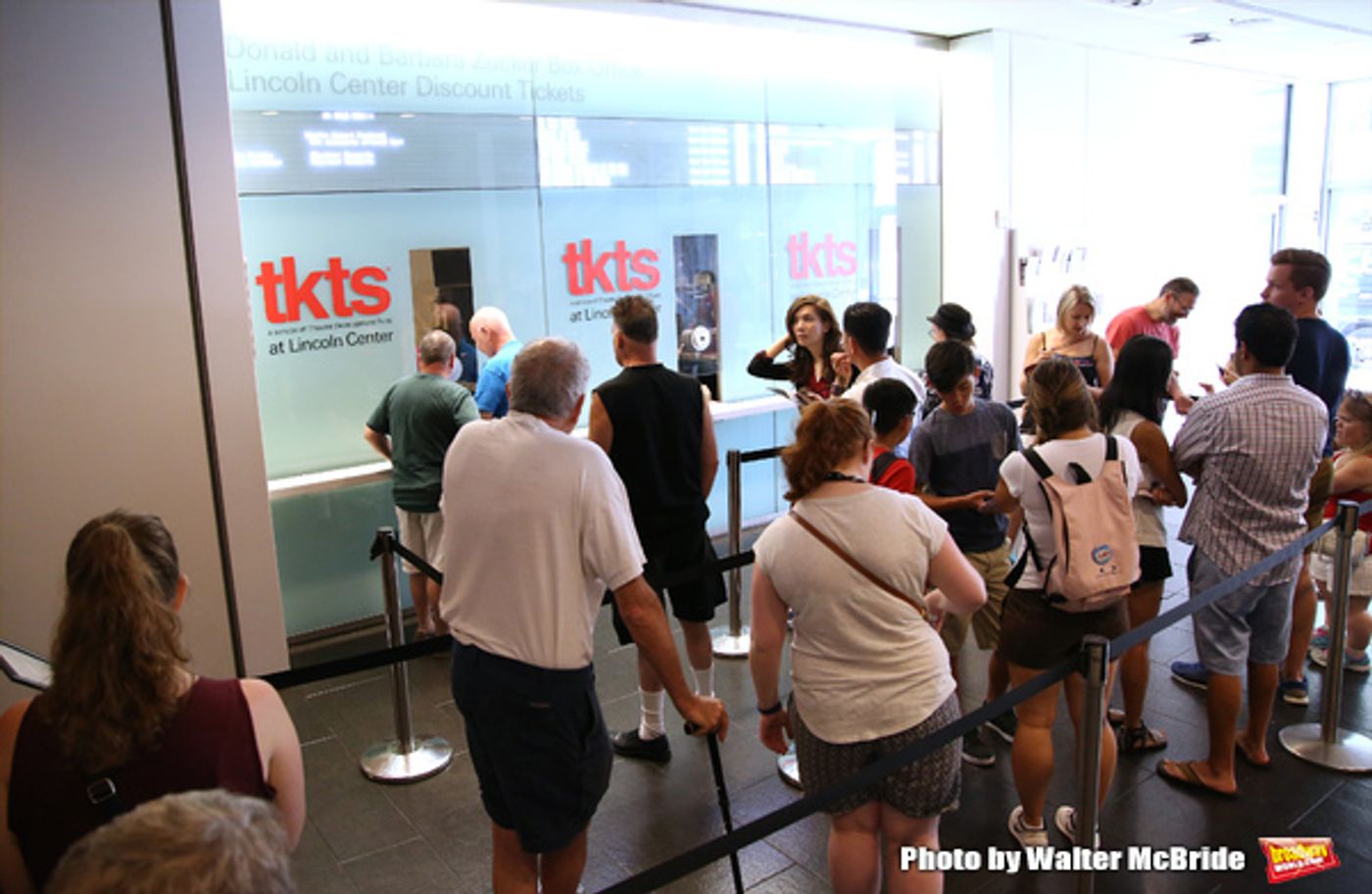 Photo Coverage: New TKTS Booth Pops Up at Lincoln Center Photo Coverage: New TKTS Booth Pops Up at Lincoln Center Image