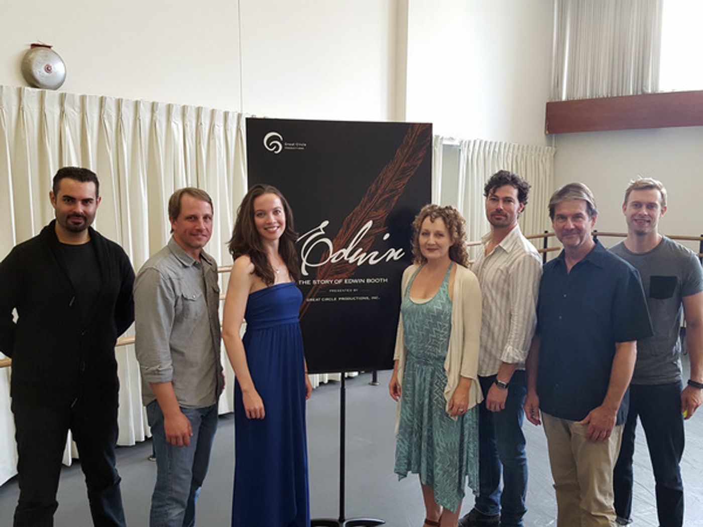 Photo Flash: Meet the Cast of EDWIN, THE EDWIN BOOTH STORY Off-Broadway  Image