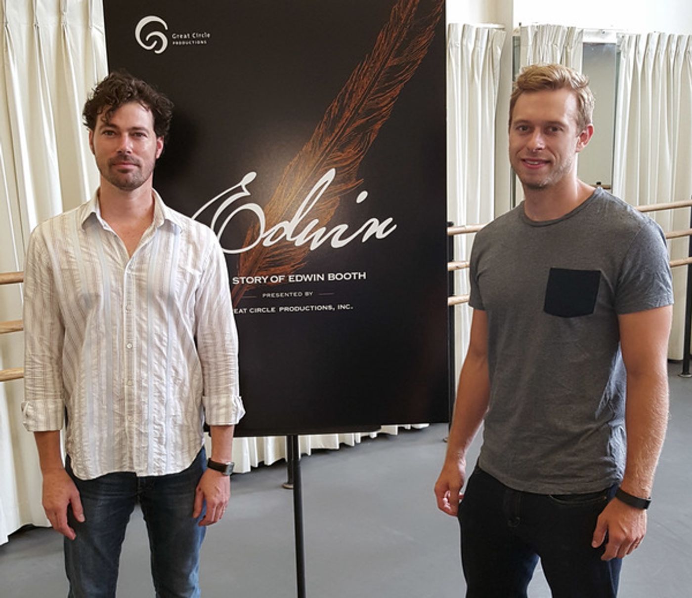 Photo Flash: Meet the Cast of EDWIN, THE EDWIN BOOTH STORY Off-Broadway  Image