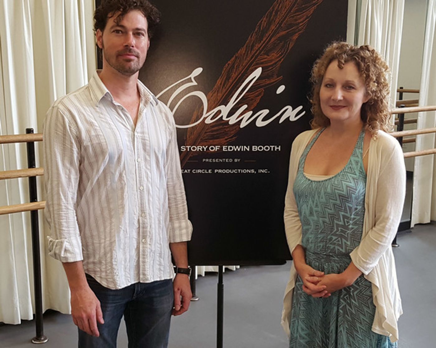 Photo Flash: Meet the Cast of EDWIN, THE EDWIN BOOTH STORY Off-Broadway  Image