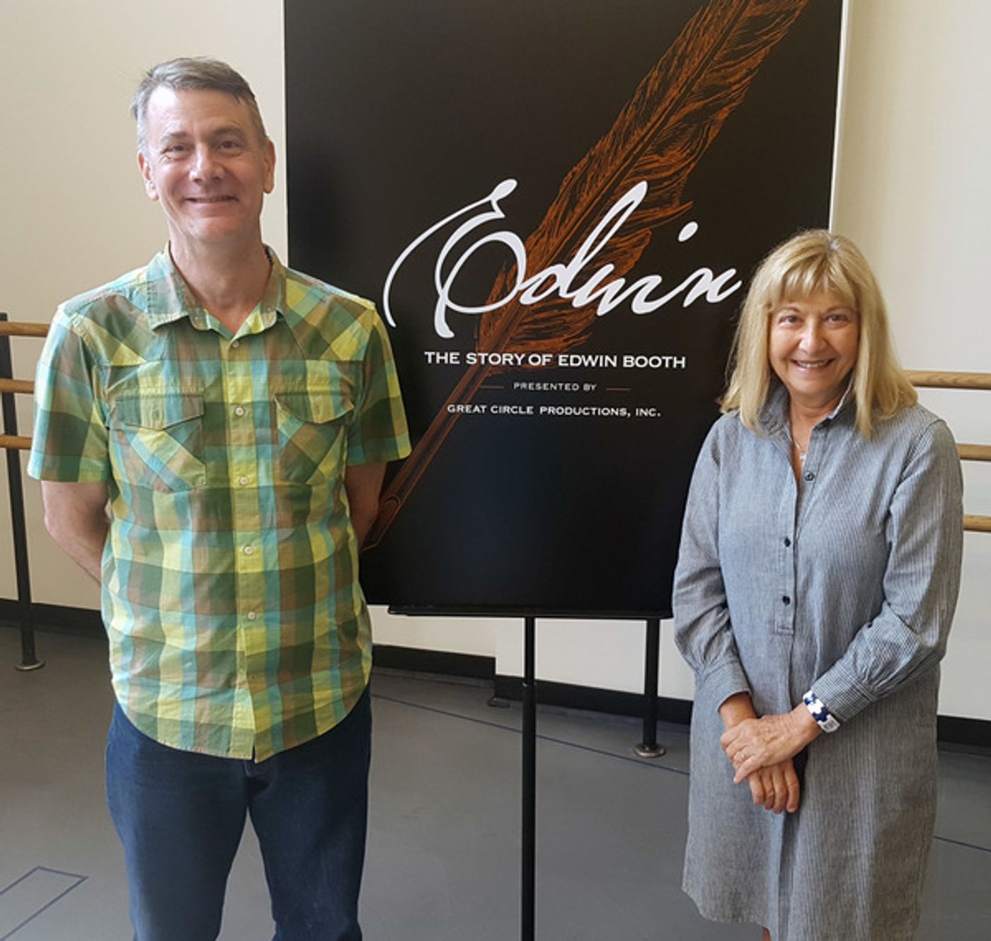 Photo Flash: Meet the Cast of EDWIN, THE EDWIN BOOTH STORY Off-Broadway  Image