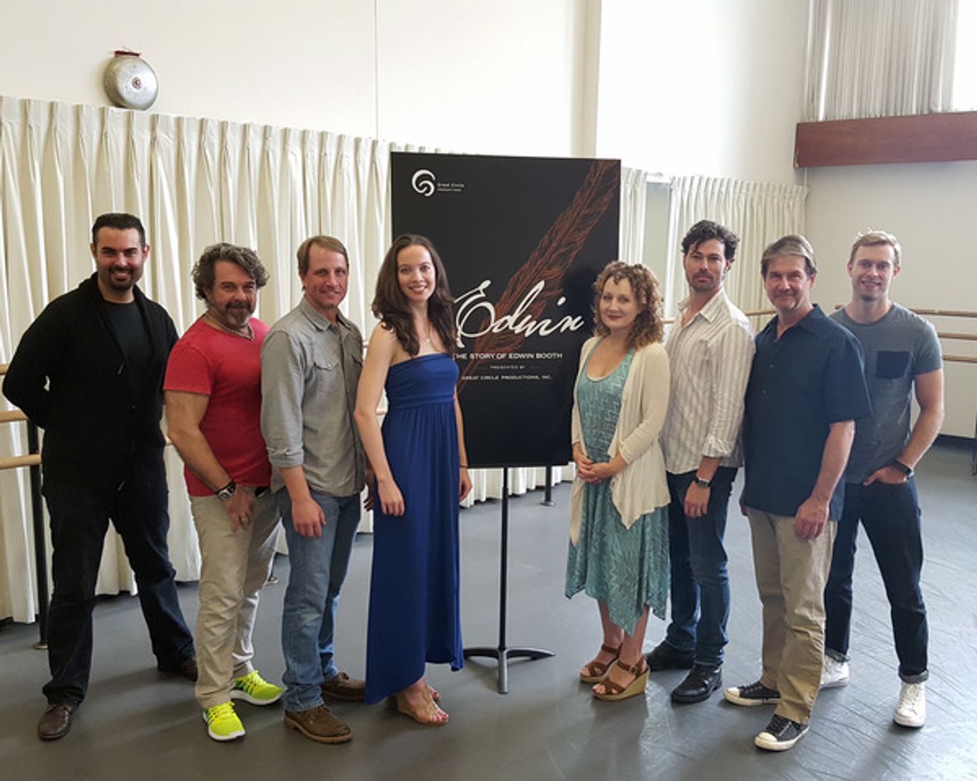 Photo Flash: Meet the Cast of EDWIN, THE EDWIN BOOTH STORY Off-Broadway  Image