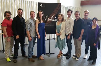 The Company: Christopher Scott (director), Adam Bashian, Todd Lawson, Patricia Noonan Photo