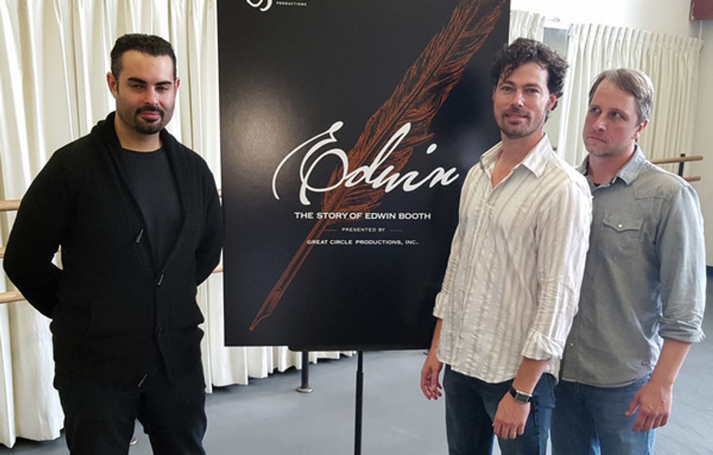 Photo Flash: Meet the Cast of EDWIN, THE EDWIN BOOTH STORY Off-Broadway  Image