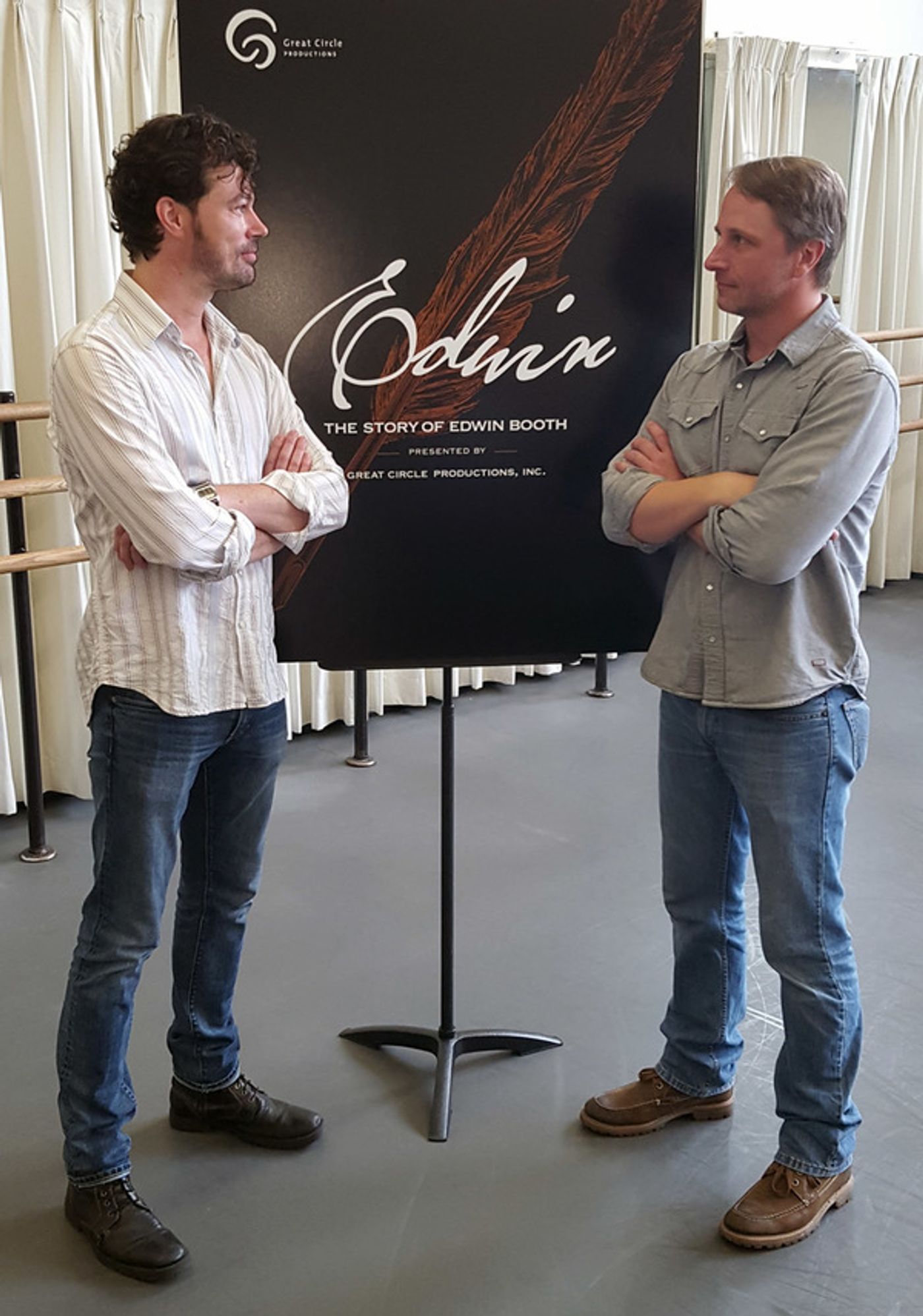 Photo Flash: Meet the Cast of EDWIN, THE EDWIN BOOTH STORY Off-Broadway  Image