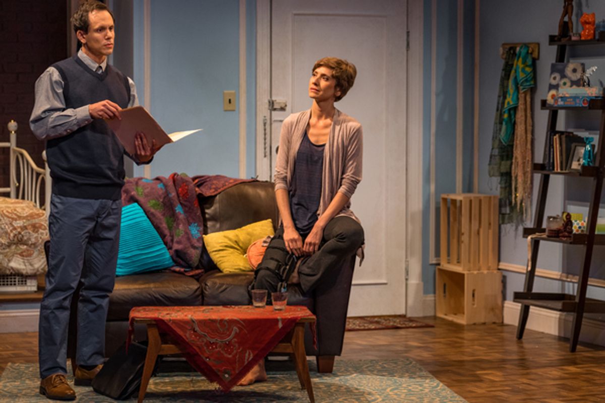 From left to right are: Matthew Schmidt (Ever) and Kathleen Wise (Senga). at 