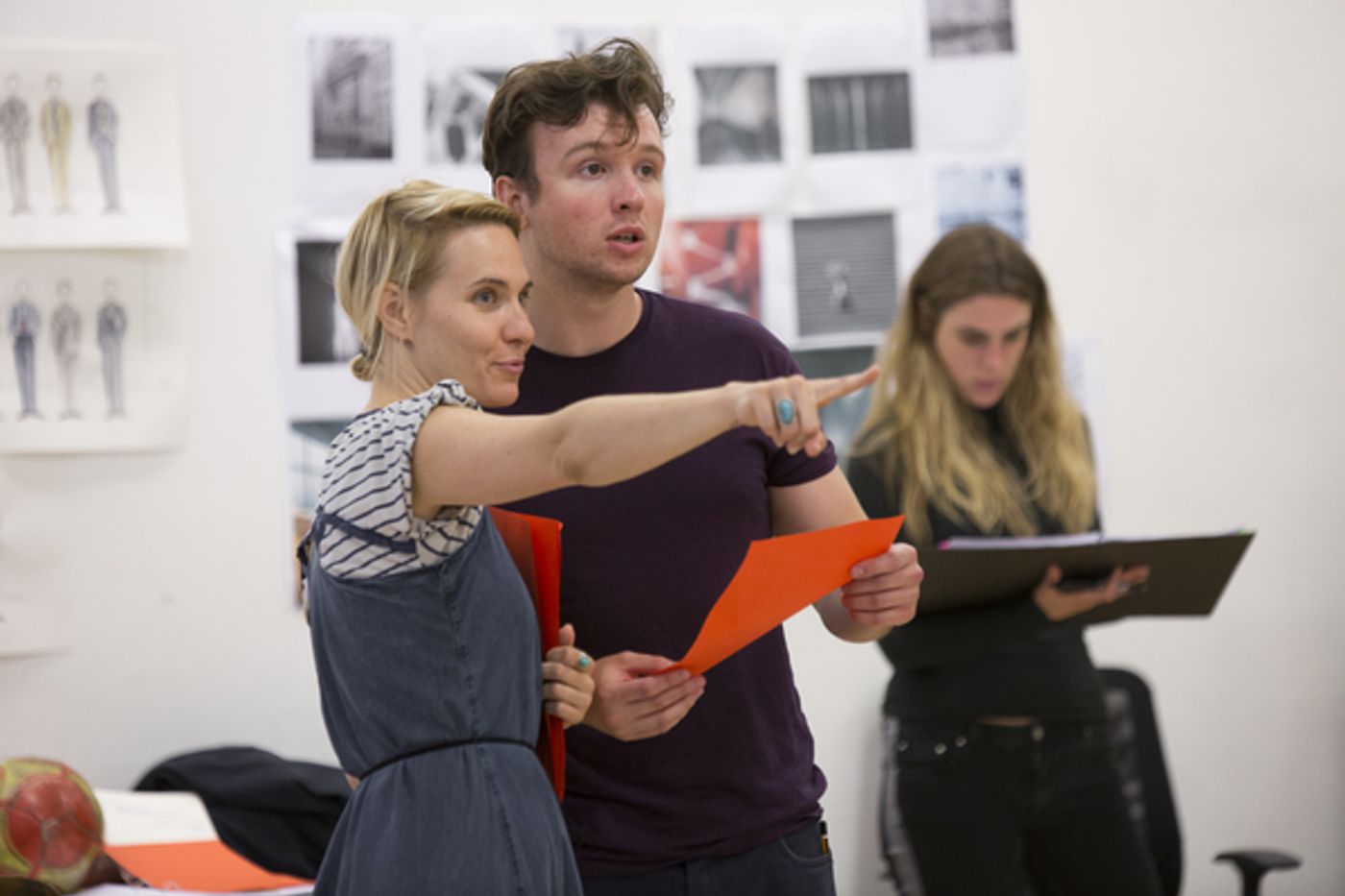Photo Flash: In Rehearsal With Hampstead Theatre's LABYRINTH  Image