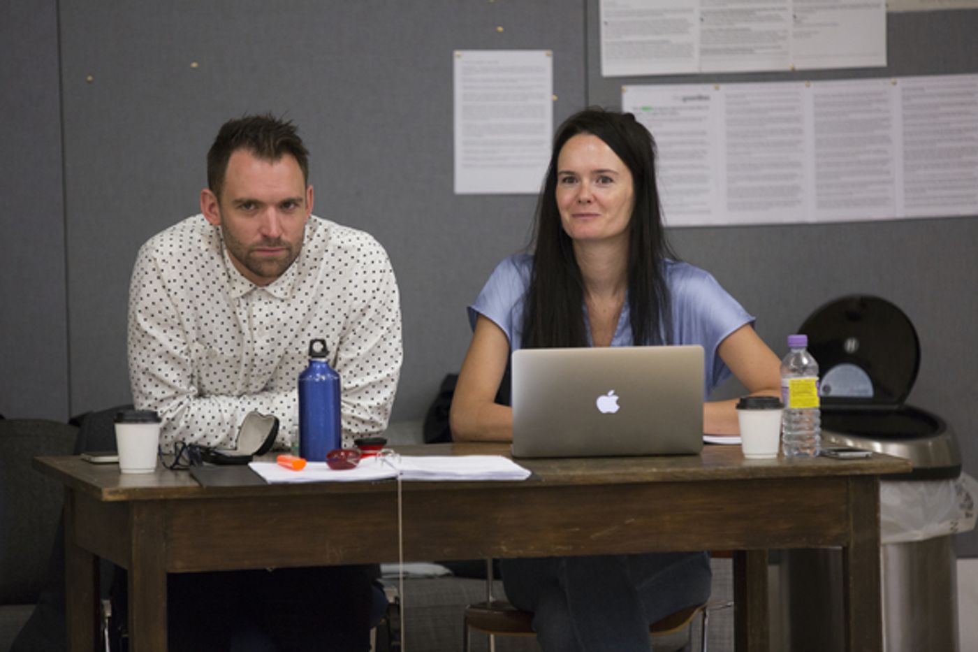 Photo Flash: In Rehearsal With Hampstead Theatre's LABYRINTH  Image