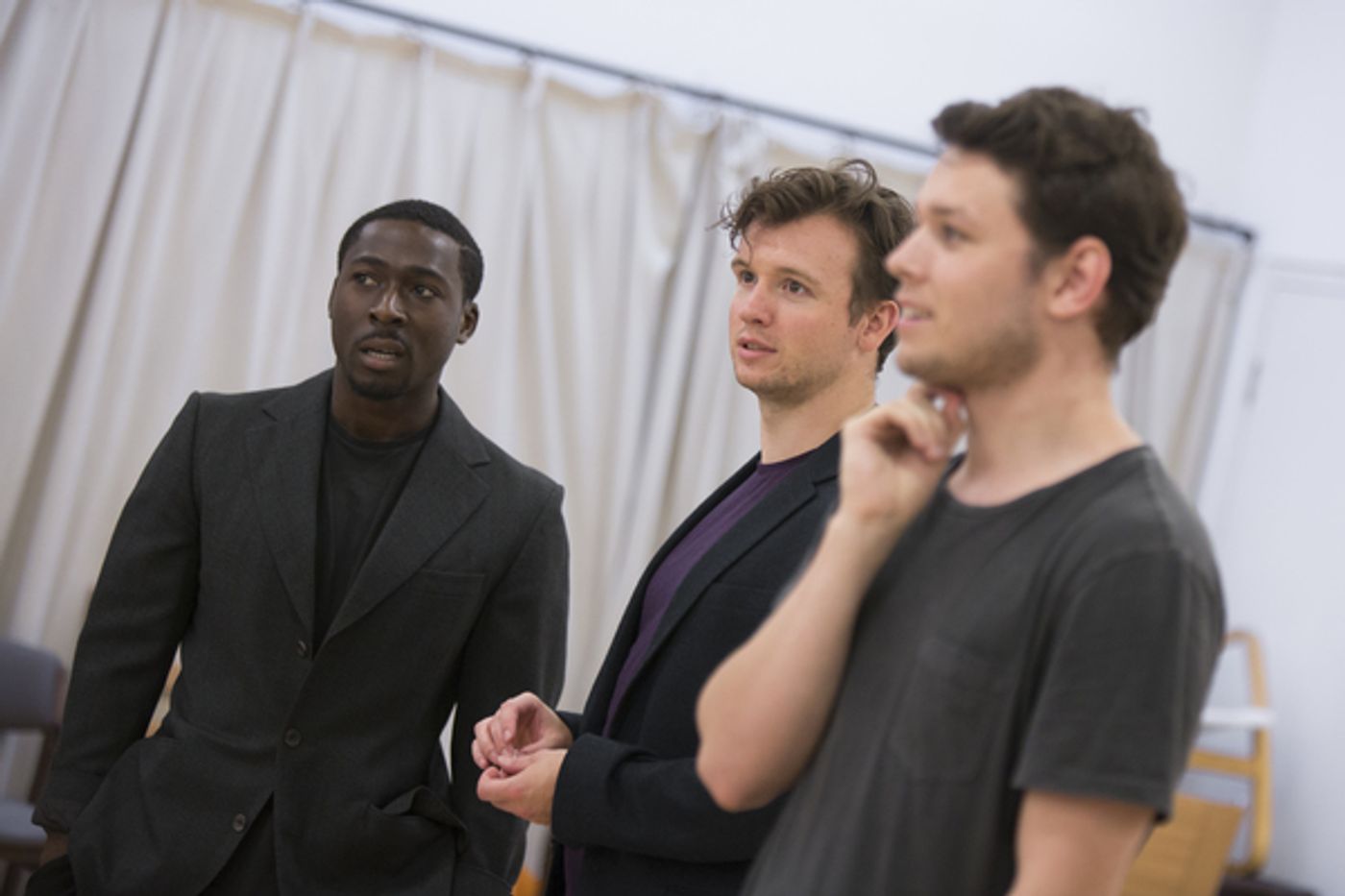 Photo Flash: In Rehearsal With Hampstead Theatre's LABYRINTH  Image