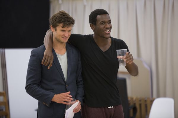 Tom Weston-Jones and Abubaker Salim Photo